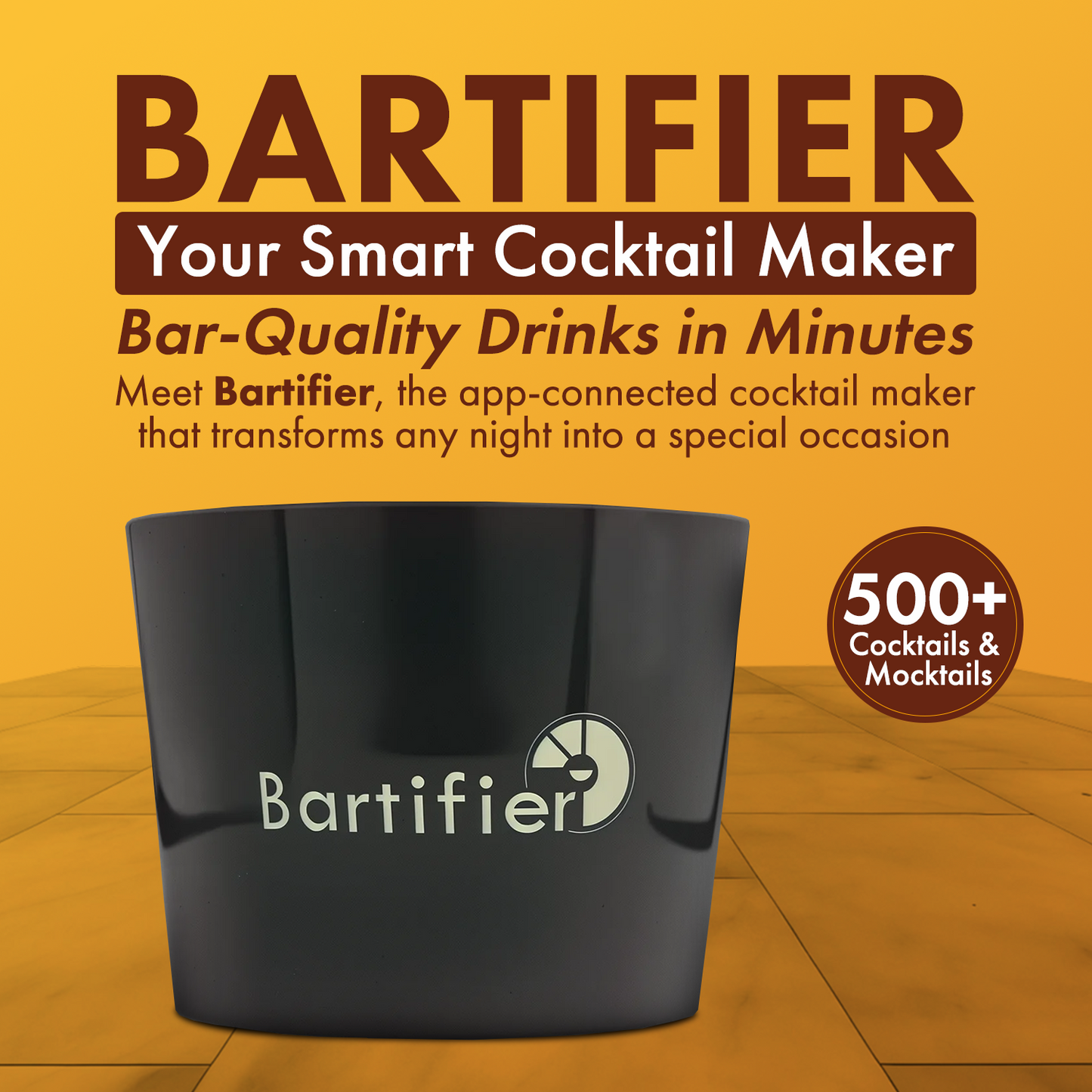 Bartifier Cocktail Maker (500+ Drinks)